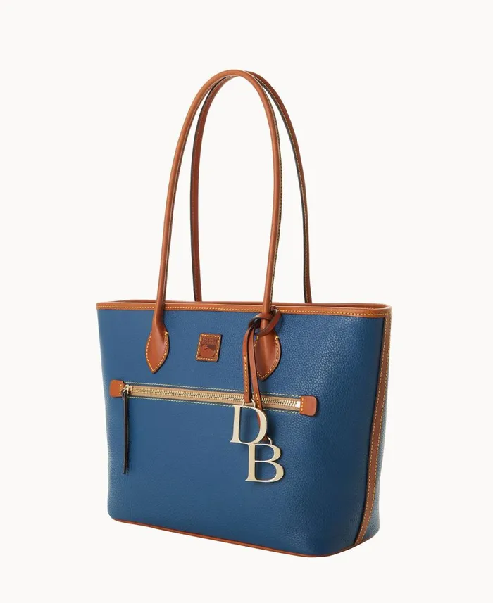Dooney and Bourke Totes Pebble Grain Tote Jeans 8211 WomenMen