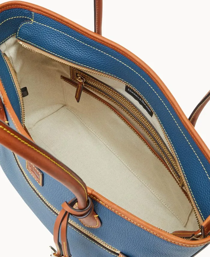 Dooney and Bourke Totes Pebble Grain Tote Jeans 8211 WomenMen