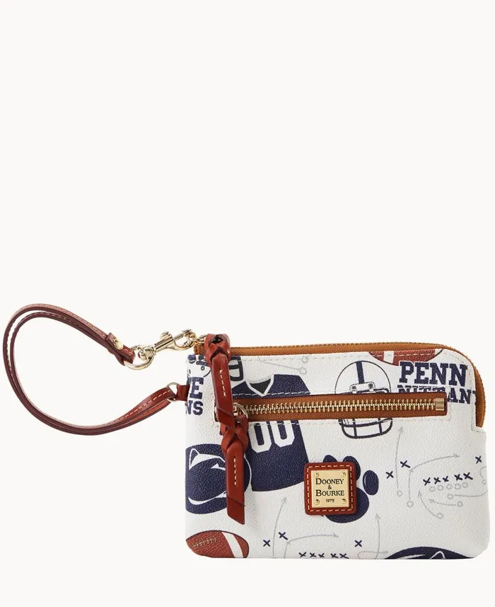 Dooney and Bourke Wallets Collegiate Penn State University Zip Around Wristlet Penn State 8211 WomenMen
