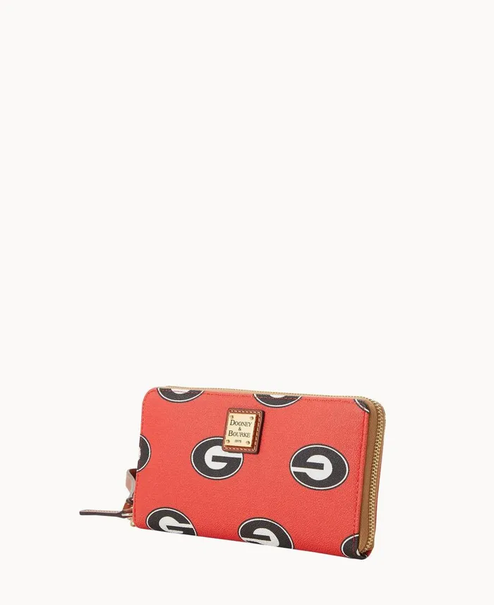 Dooney and Bourke Wallets Collegiate University Of Georgia Large Zip Around Wristlet Georgia 8211 WomenMen Dooney and Bourke Wallets Collegiate University Of Georgia Large Zip Around Wristlet Georgia 8211 WomenMen