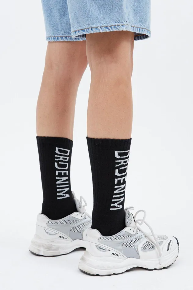 Dr Denim Accessories Women Ayo Socks 8211 Black Black