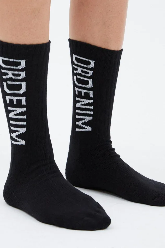 Dr Denim Accessories Women Ayo Socks 8211 Black Black