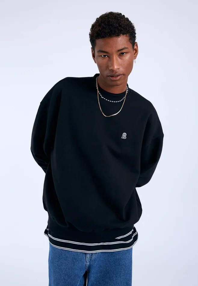 Dr Denim Sweatshirts and Hoodies Men Kenan Sweatshirt 8211 Black DD Global Black Dd Global Dr Denim Sweatshirts and Hoodies Men Kenan Sweatshirt 8211 Black DD Global Black Dd Global