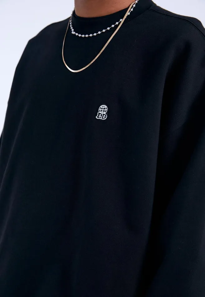 Dr Denim Sweatshirts and Hoodies Men Kenan Sweatshirt 8211 Black DD Global Black Dd Global