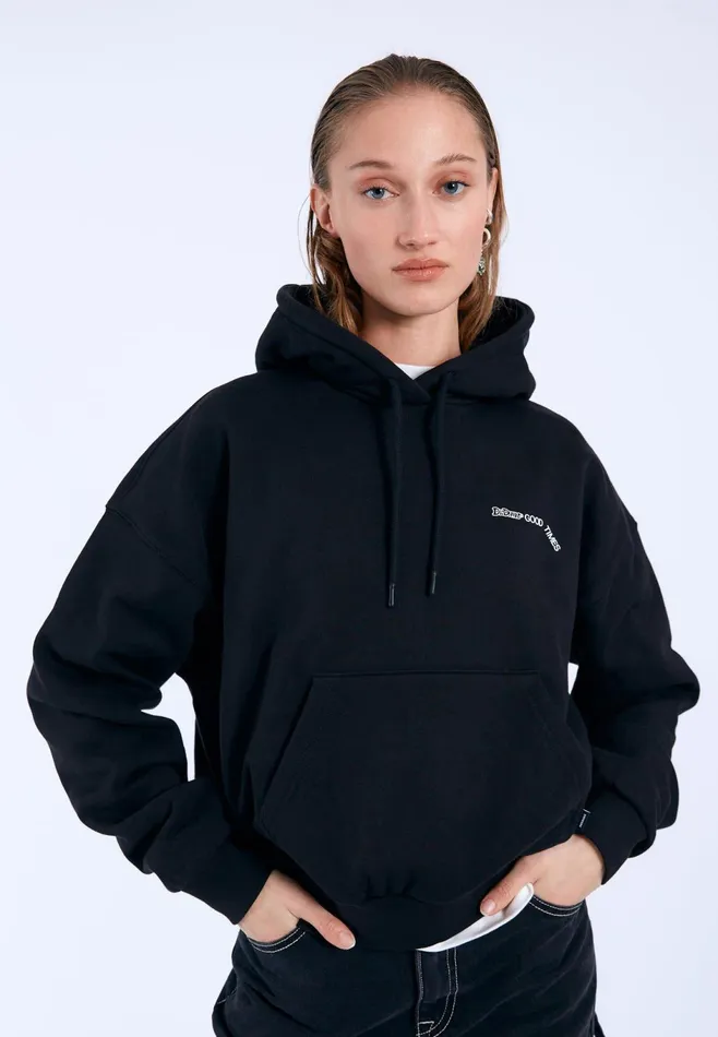 Dr Denim Sweatshirts and Hoodies Women Debbie Hoodie 8211 Black DD Peace Black Dd Peace Dr Denim Sweatshirts and Hoodies Women Debbie Hoodie 8211 Black DD Peace Black Dd Peace