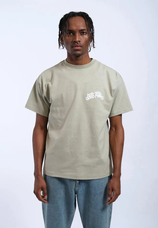 Dr Denim Tees and Longsleeves Men Trooper Tee 8211 Seagrass The Good Times Seagrass The Good Times Dr Denim Tees and Longsleeves Men Trooper Tee 8211 Seagrass The Good Times Seagrass The Good Times