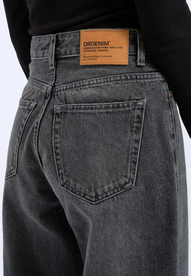 Dr Denim Wide Women Donna 8211 Mid Grey Used Mid Grey Used