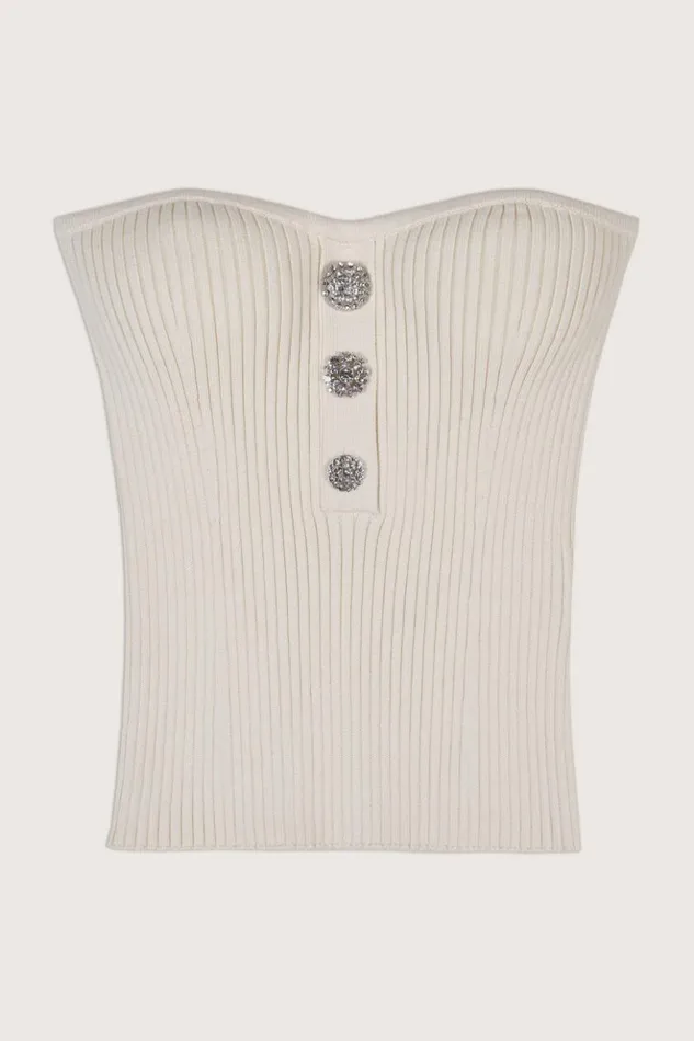 DrakoKnit Bustier Top Clothing Baandsh Sweaters and Cardigans