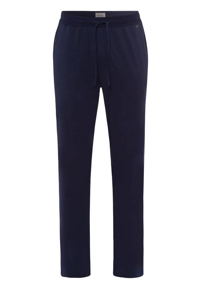 Drawstring Pants Deep Navy Men HANRO Pajama Bottoms