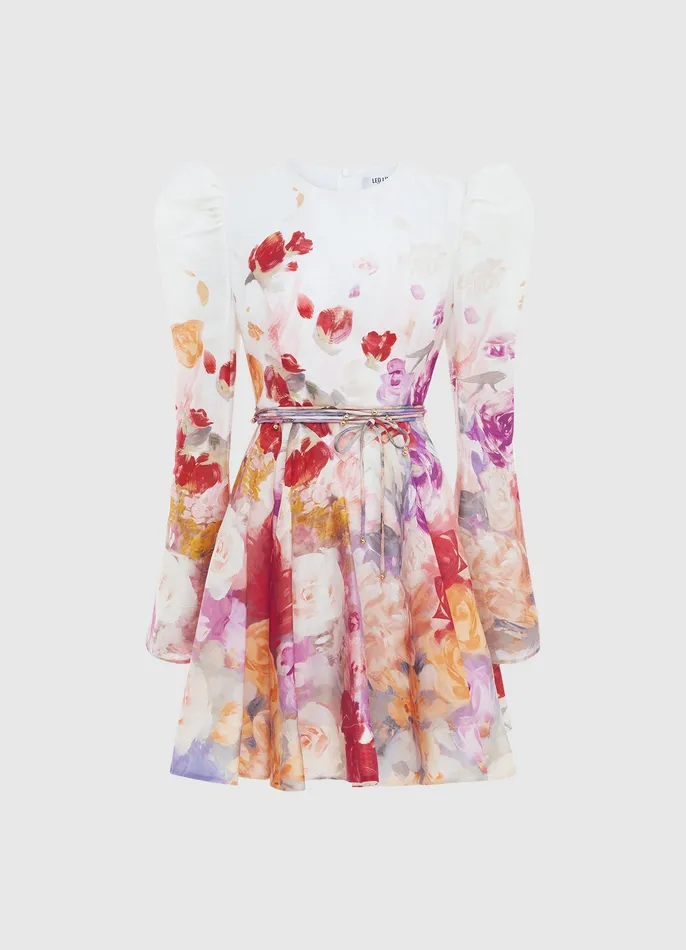 Dresses and Jumpsuits Jordyn Mini Dress 8211 Fleur Print 8211 LEO LIN Women