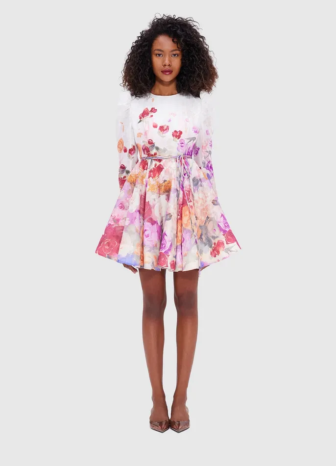 Dresses and Jumpsuits Jordyn Mini Dress 8211 Fleur Print 8211 LEO LIN Women
