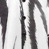 Dresses and Jumpsuits LEO LIN Women Billie Pocket Shirt Mini Dress 8211 Tiger Print in White