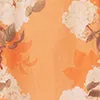 Dresses and Jumpsuits LEO LIN Women Cleo Sleeveless Midi Dress 8211 Hydrangea Print in Tangerine
