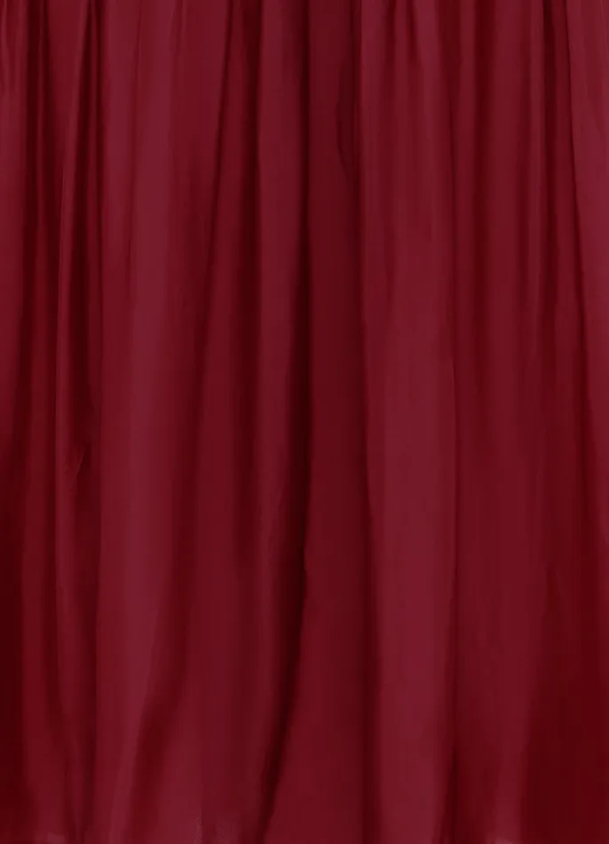 Dresses and Jumpsuits Women LEO LIN Emma Midi Dress 8211 Burgundy