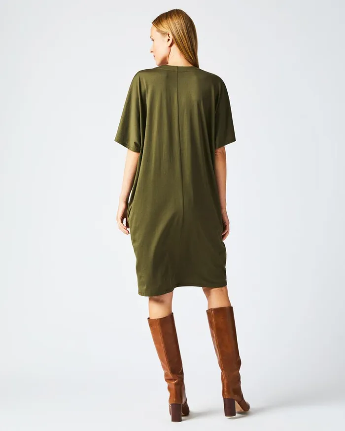 Dresses Women Billy Reid Cocoon Knit Dress Dark Green