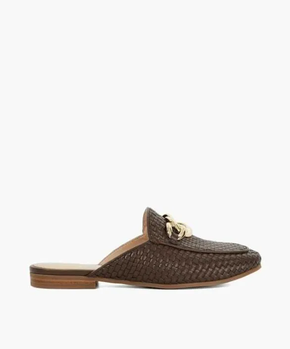 Dune London Ballet Pumps Women Glossed Brown Textured Metal Trim Ballet Flats Brown Dune London Ballet Pumps Women Glossed Brown Textured Metal Trim Ballet Flats Brown