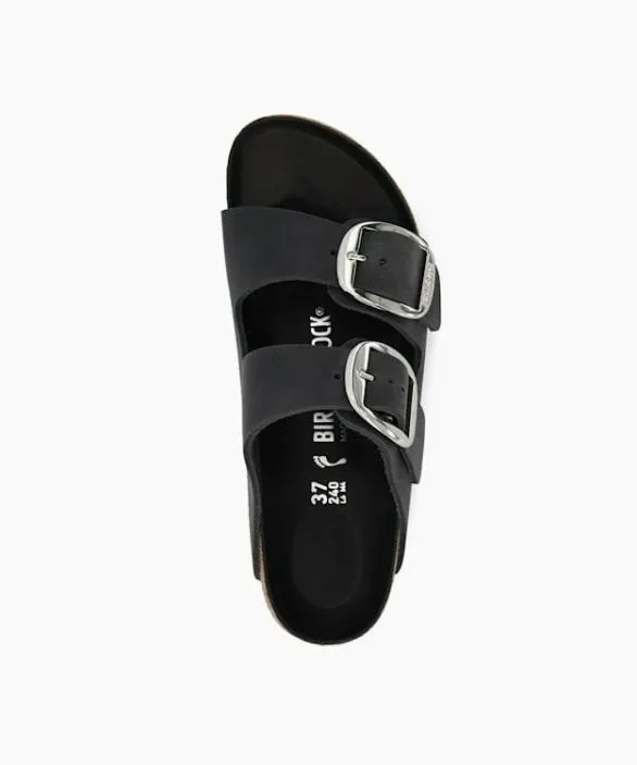 Dune London Black Sandals Women Arizona Big Buc Black Casual DoubleStrap Sandals Black Leather