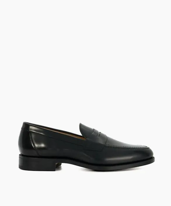 Dune London Black Shoes Men Imperial Black Loake Leather Slip On Penny Loafer Black Dune London Black Shoes Men Imperial Black Loake Leather Slip On Penny Loafer Black