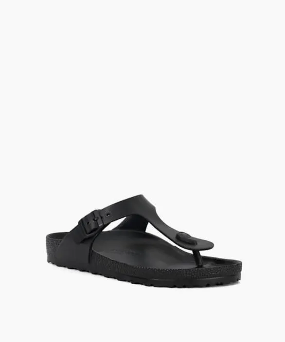 Dune London Casual Sandals Men Gizeh Eva Black Black Toe Post Sandals Black