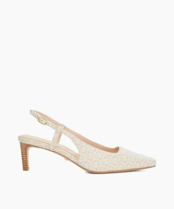 Dune London Court Shoes Women Dancing Nude Slingback Court Shoes Neutral