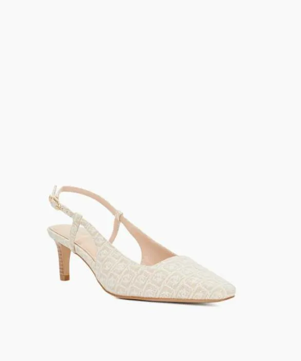 Dune London Court Shoes Women Dancing Nude Slingback Court Shoes Neutral