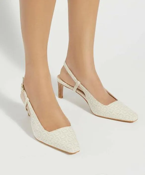 Dune London Court Shoes Women Dancing Nude Slingback Court Shoes Neutral