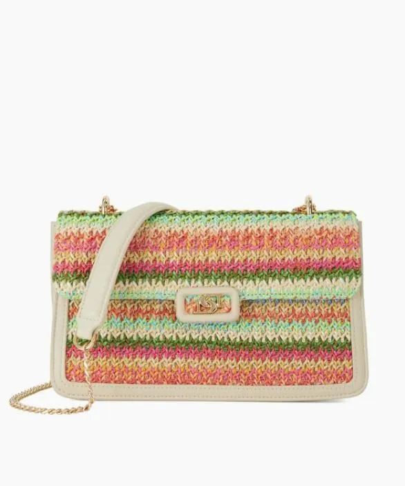 Dune London Shoulder Bags Women Dellsia Multi Rainbow Raffia Logo Shoulder Bag Multi Dune London Shoulder Bags Women Dellsia Multi Rainbow Raffia Logo Shoulder Bag Multi