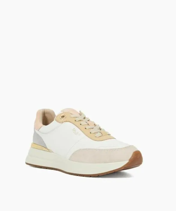 Dune London Trainers Women Emotion Multi Lace Up Runner Trainers Multi