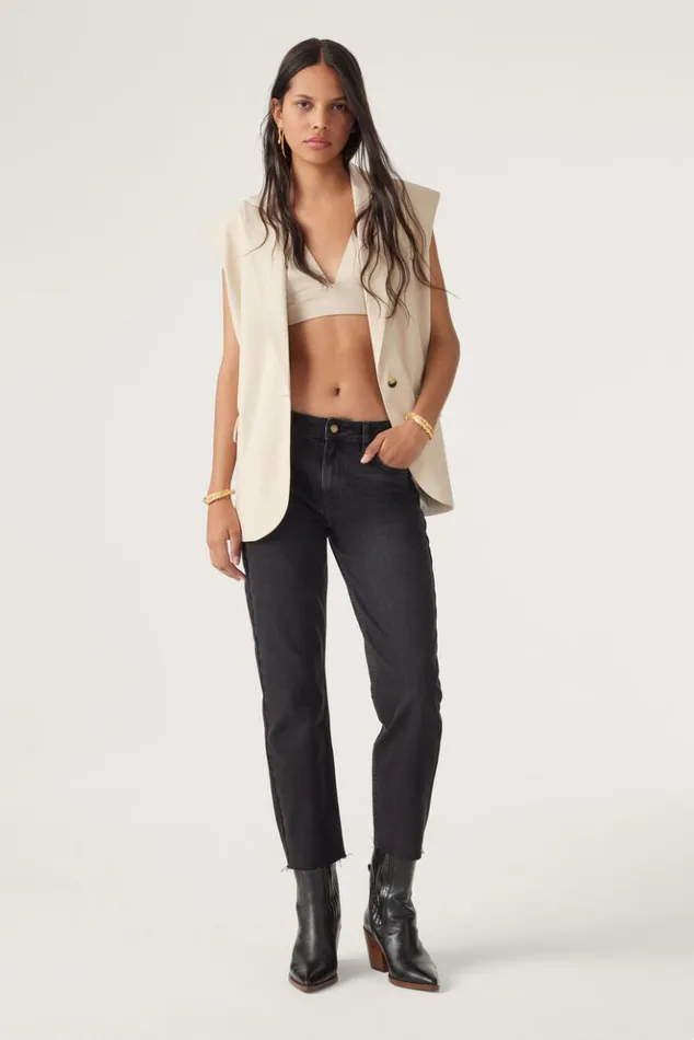 EvanStraightLeg Jeans Clothing Baandsh Pants and Jeans