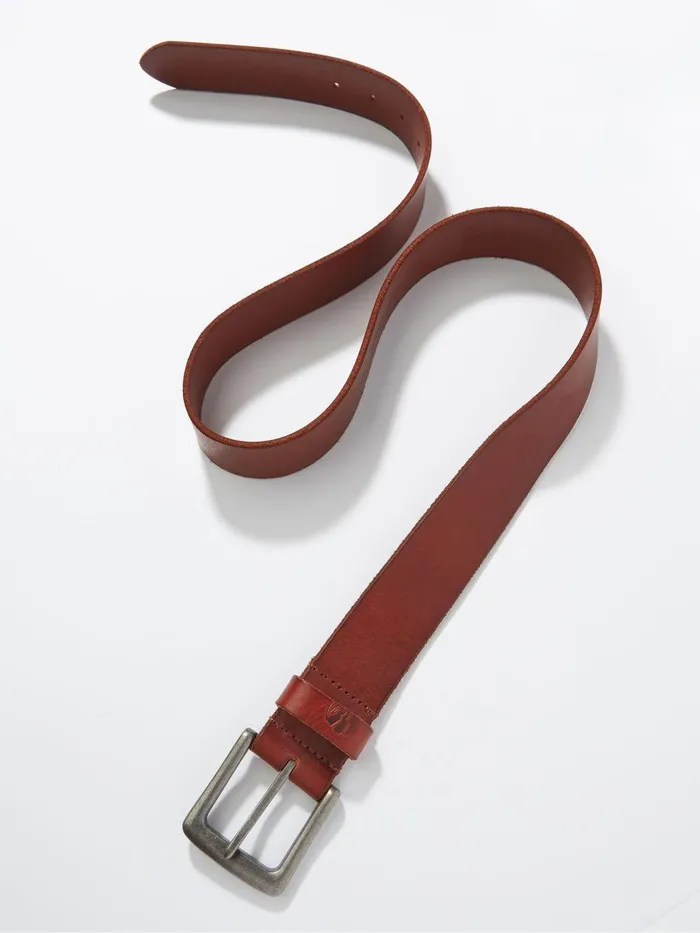 Fat Face Belts Brown Italian Leather Belt 8211 Men