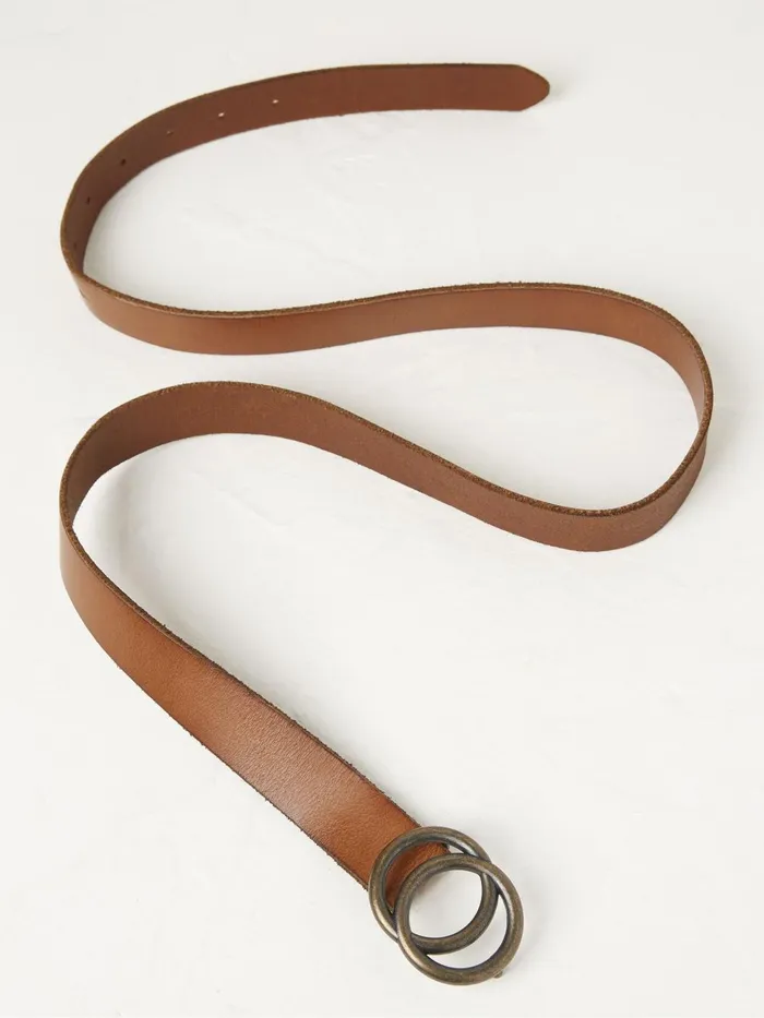 Fat Face Belts Jean Brown Double Circle Belt 8211 Women