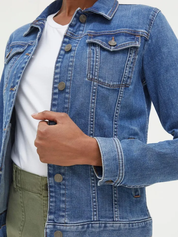 Fat Face Coats and Jackets Tasha Blue Denim Jacket 8211 Women