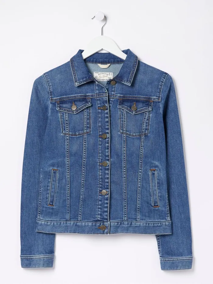 Fat Face Coats and Jackets Tasha Blue Denim Jacket 8211 Women