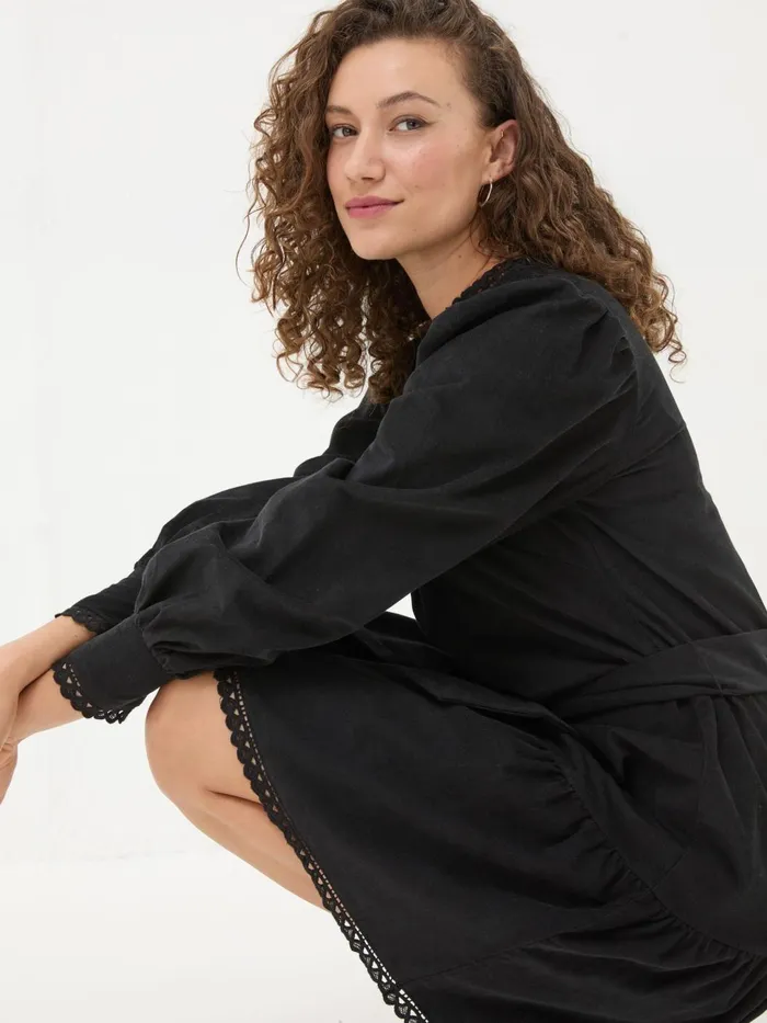 Fat Face Dresses Black Adley Cord 100 Cotton Dress 8211 Women Fat Face Dresses Black Adley Cord 100 Cotton Dress 8211 Women