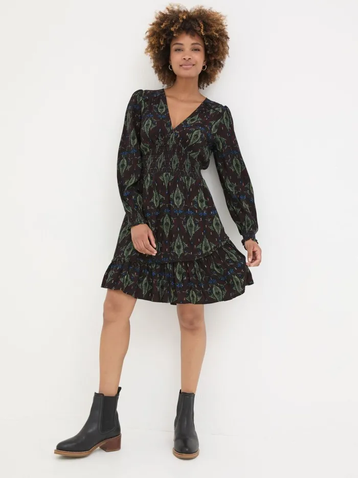 Fat Face Dresses Multi Farah Decorative Dress 8211 Women