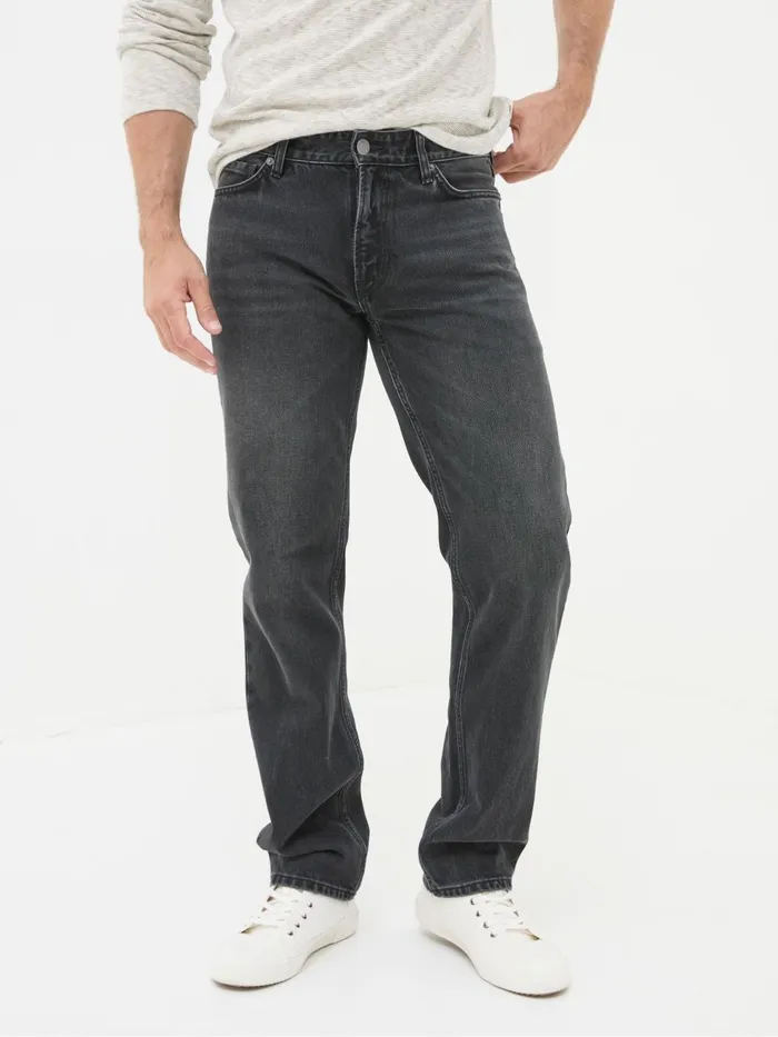 Fat Face Jeans Black Straight Fit Jeans 8211 Men
