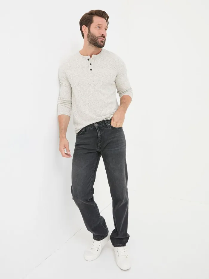 Fat Face Jeans Black Straight Fit Jeans 8211 Men