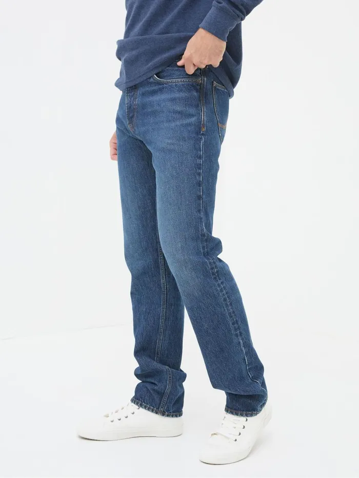 Fat Face Jeans Blue Wash Straight Fit Jeans 8211 Men