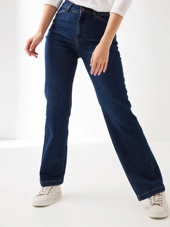 Fat Face Jeans Elise Blue Wide Leg Jeans 8211 Women