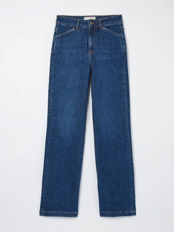 Fat Face Jeans Elise Blue Wide Leg Jeans 8211 Women