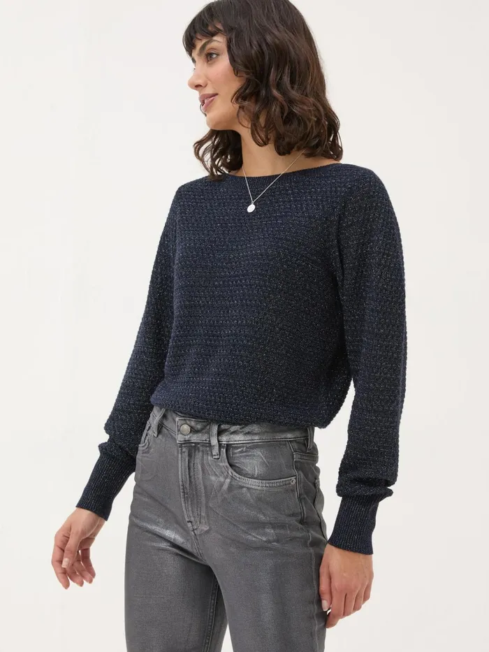 Fat Face Knitwear Dark Navy Lara Sparkle Jumper 8211 Women
