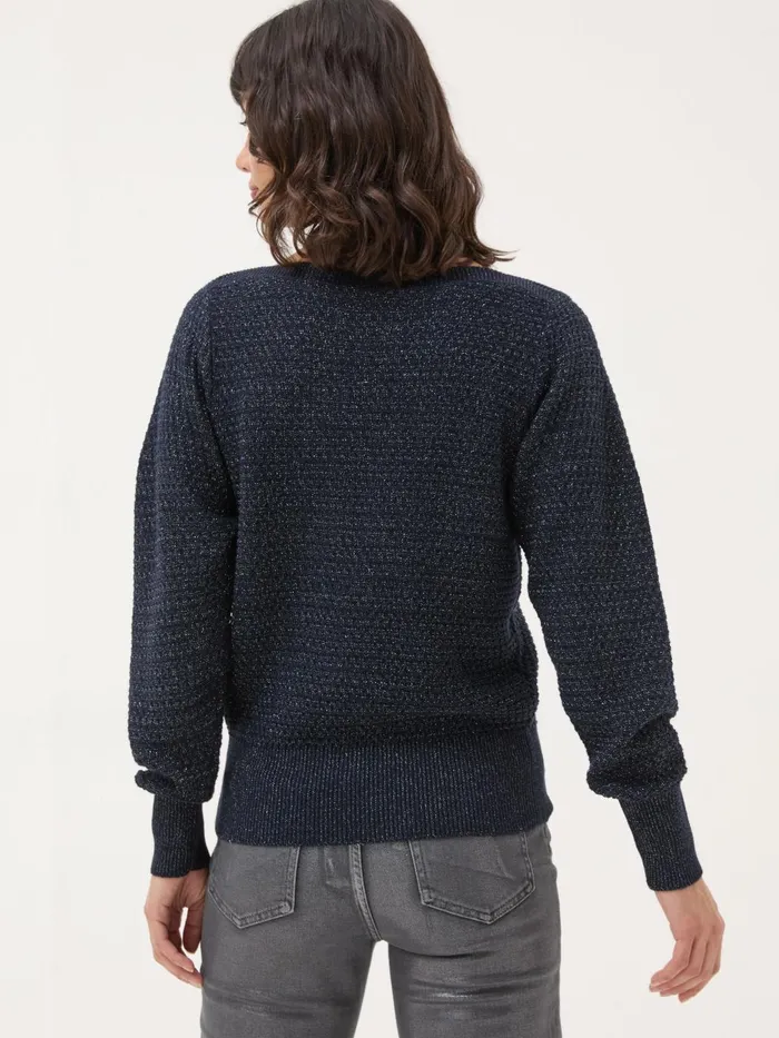 Fat Face Knitwear Dark Navy Lara Sparkle Jumper 8211 Women Fat Face Knitwear Dark Navy Lara Sparkle Jumper 8211 Women