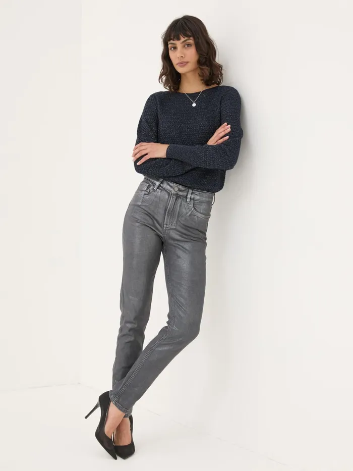 Fat Face Knitwear Dark Navy Lara Sparkle Jumper 8211 Women Fat Face Knitwear Dark Navy Lara Sparkle Jumper 8211 Women