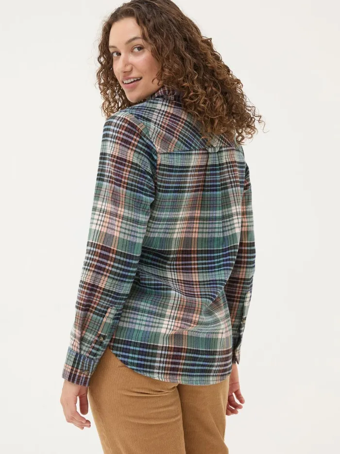 Fat Face Shirts and Blouses Olivia Multi 100 Cotton Check Shirt 8211 Women