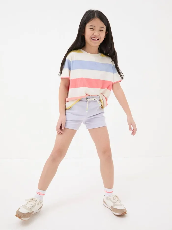 Fat Face Shorts Luna Purple Sweat Shorts 8211 Kids