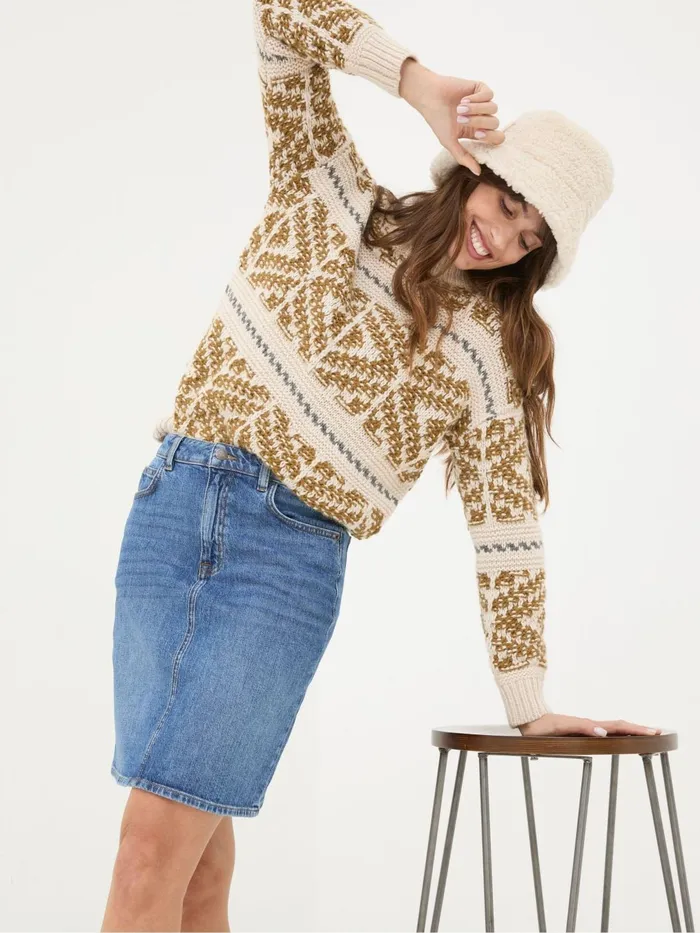 Fat Face Skirts Hattie Blue Denim Skirt 8211 Women