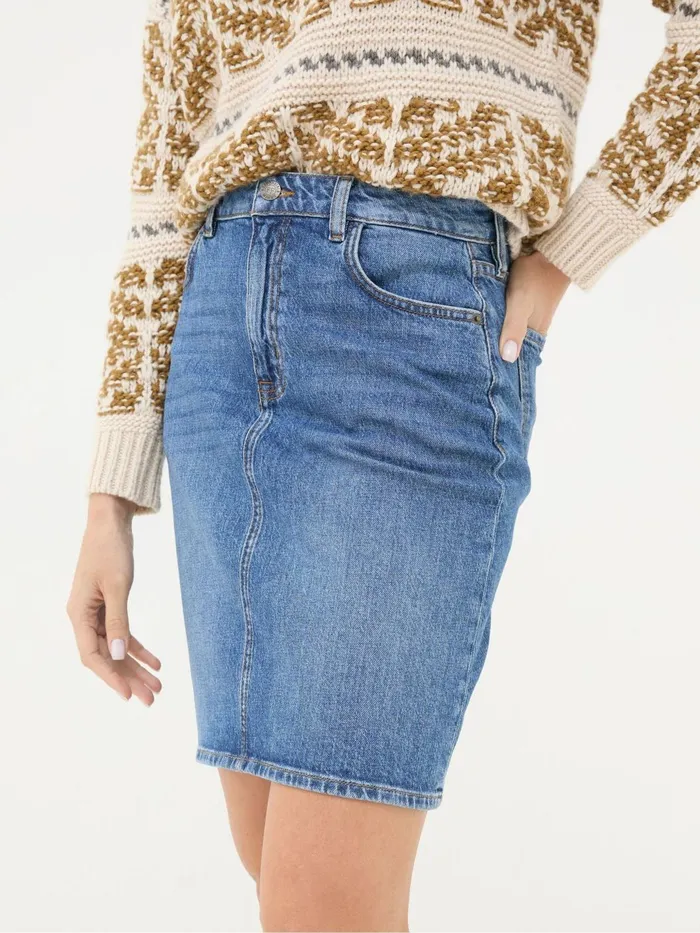 Fat Face Skirts Hattie Blue Denim Skirt 8211 Women