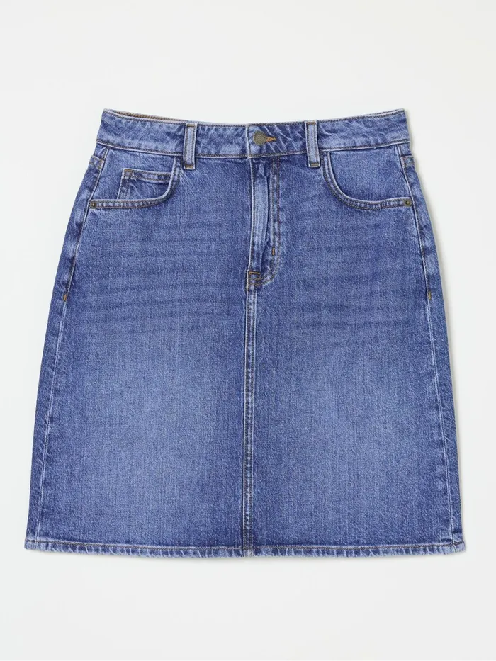 Fat Face Skirts Hattie Blue Denim Skirt 8211 Women