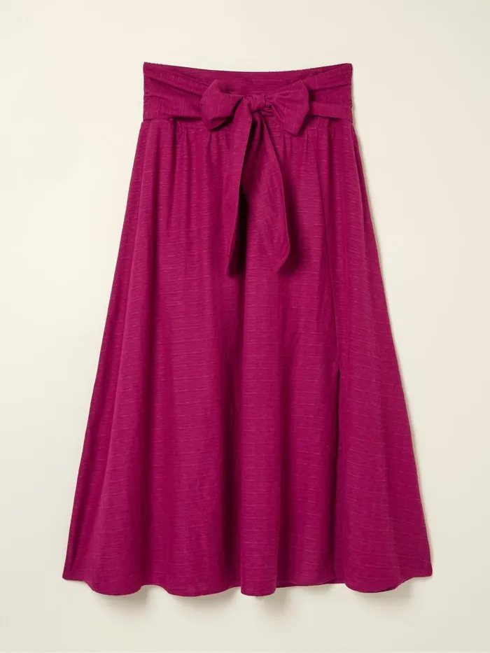 Fat Face Skirts Sascha Purple Midi Skirt With Linen 8211 Women Fat Face Skirts Sascha Purple Midi Skirt With Linen 8211 Women