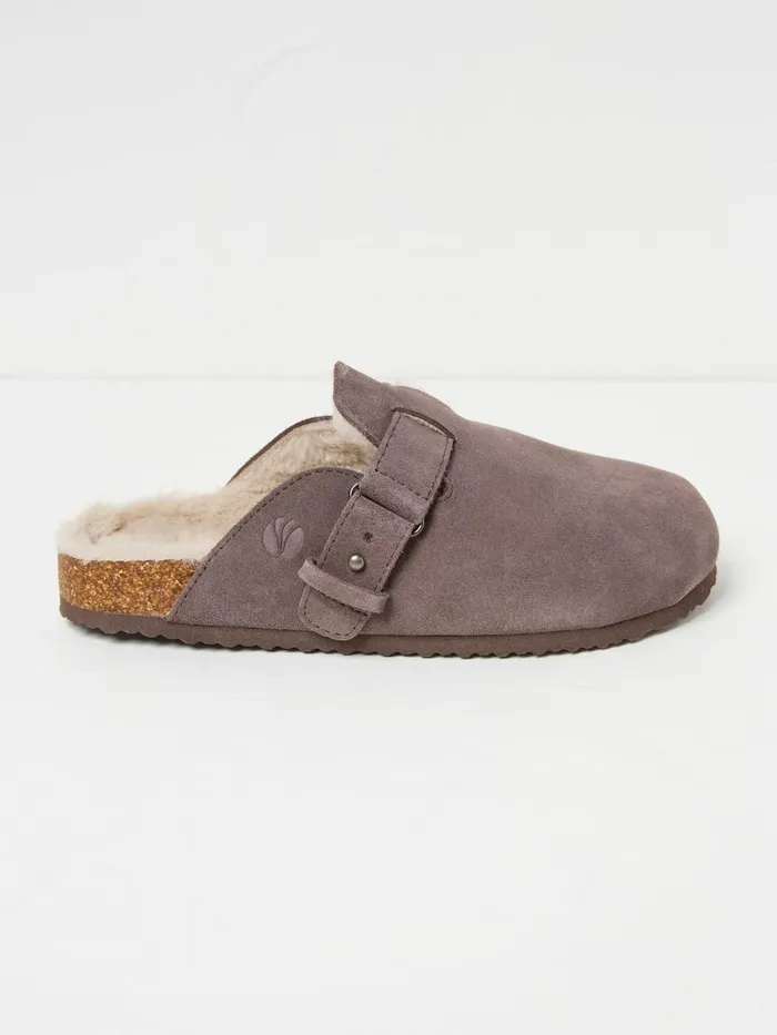 Fat Face Slippers Elsie Purple House Shoes 8211 Women